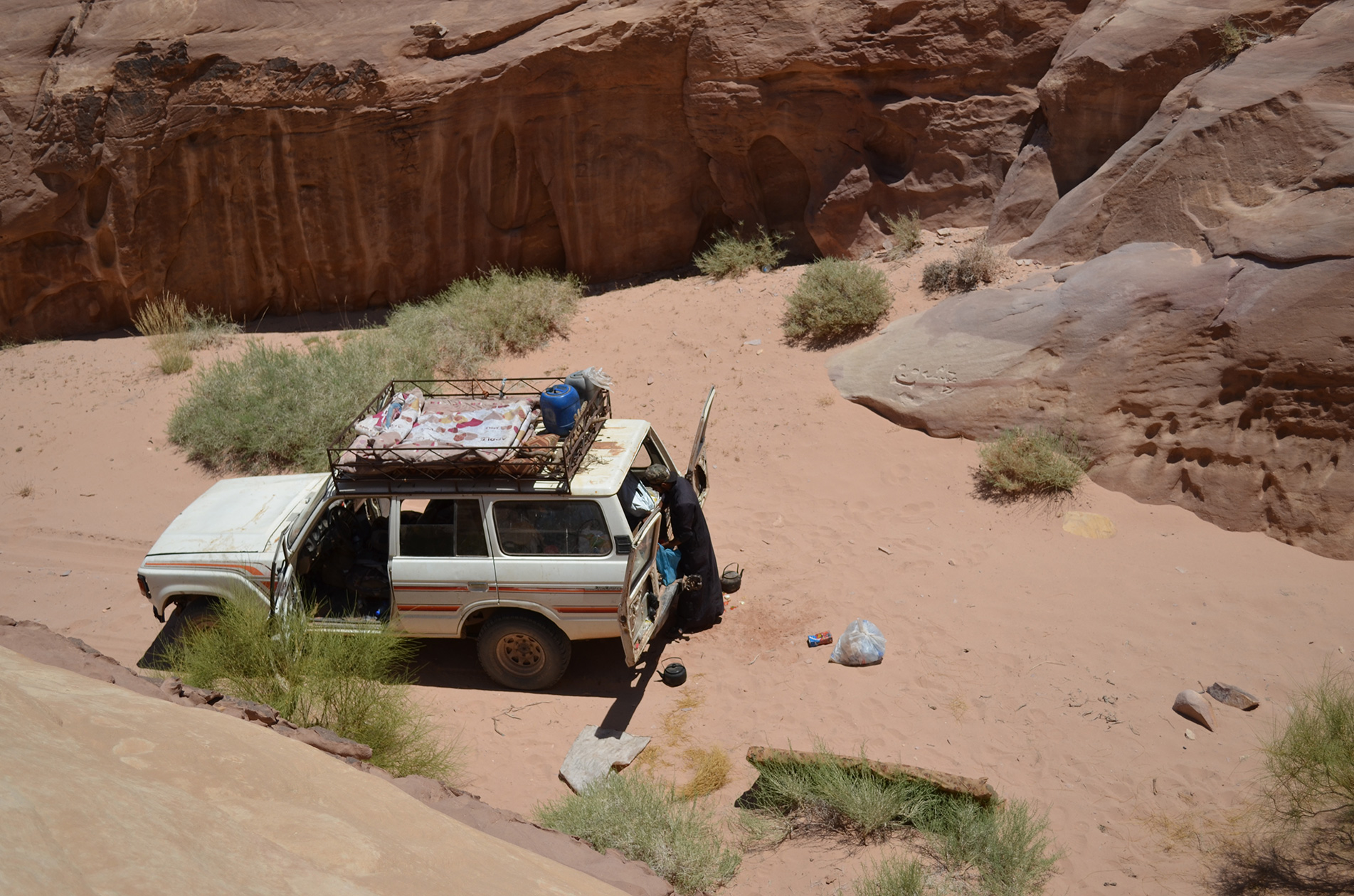 Bivouac in Wadi Rum