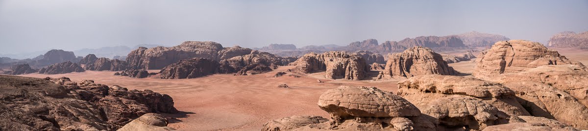 Panorama du Wadi Rum